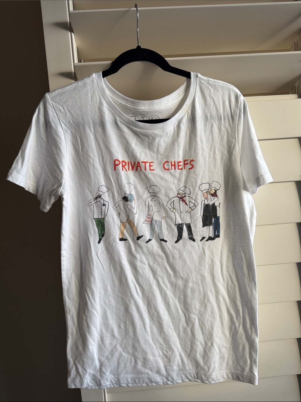 Private Chefs White Graphic T-Shirt! 🧑‍🍳🧑‍🍳🧑‍🍳